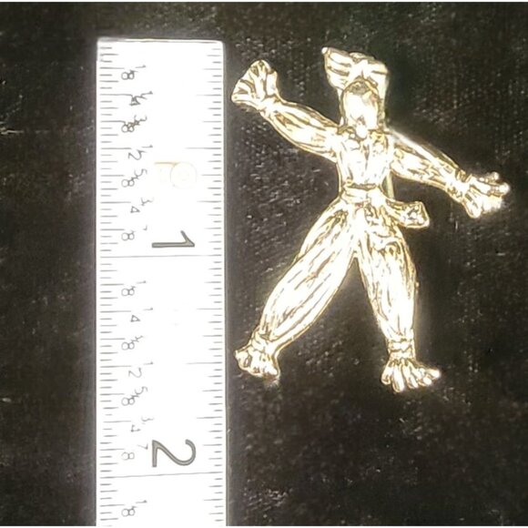 Vintage 1950's Ragdoll Brooch, silver plated - Picture 3 of 14